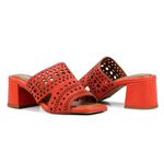 Sandália Salto Grazia Orcade Coral