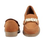 Loafer Vittoria Orcade Camurça Caramelo