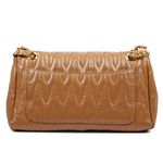 Bolsa Baguete Orcade Verniz Terracota