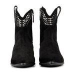 Bota Amber Western Camurça Preta