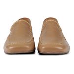 Mocassim Loafer Rebecca Couro Ocre