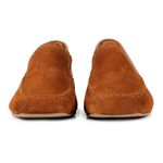 Mocassim Loafer Rebecca Camurça Caramelo