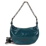 Bolsa Orcade Verniz Esmeralda