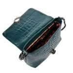Bolsa Orcade Verniz Esmeralda