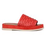 Sandália Slide Firenze Orcade Dark Tomato