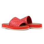 Sandália Slide Firenze Orcade Dark Tomato