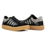 Tênis Miami Orcade Animal Print Preto