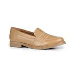 Loafer Vittoria Orcade Couro Frequência Ocre