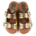 Flatform Papete Betina Orcade Dourada