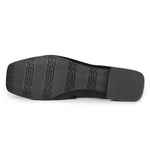 Mocassim Loafer Rebecca Snake Bambu Preto