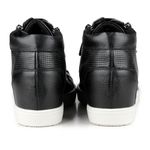 Sneaker Siena Orcade Couro Preto