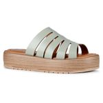 Sandália Flatform Ibiza Orcade Laser Pistachio