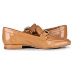 Mocassim Loafer Orcade Verniz Terracota