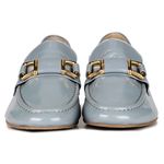 Mocassim Loafer Orcade Verniz Ice Blue