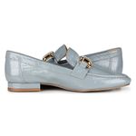 Mocassim Loafer Orcade Verniz Ice Blue