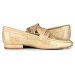 Mocassim Loafer Orcade Manta Baby Metal Dourado