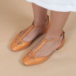 Mary Jane Dorothy Orcade Baby Metal Laranja