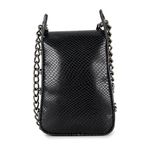 Bolsa Orcade Pequena Snake Preto