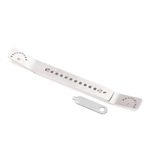 Dennis Brown Mickey sapatilha em couro com barra de regulagem