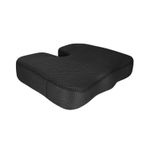Perfetto - Almofada Protetor Cóccix Preto Genere Latex
