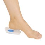 Ortho Pauher - Calcanheira Siligel P/ Esporão Com Ponto Azul 