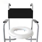 Mebuki - assento cadeira de banho oval almofadado fechado