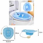 Longevitech - Bacia Banho de Assento Azul 