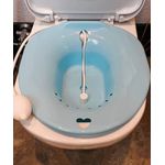 Longevitech - Bacia Banho de Assento Azul 