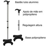 Take Care - Bastão 4 Apoios Premium
