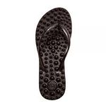 OrthoPauher - Sandália Ortopédica Flyfeet Relax Anabela - 33/34 - preto