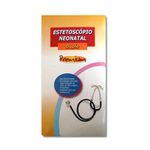 Estetoscópio Neonatal Duplo Preto Premium
