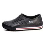 Soft Works - Tênis de E.V.A C/ Solado Antiderrapante Preto Listra Vermelha BB81| CA - 43860
