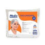 Touca Elástica Sanfonada c/ 100UN - Medix