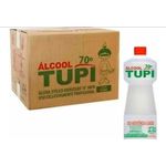 Alcool 70° Líquido 1 Litro Caixa c/ 12un - Tupi