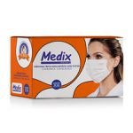 Máscara Descartável Tripla Medix Branca c/ 50un