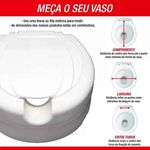 Mebuki - Assento Elevado 13,5 Soft Branco