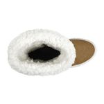 Bota de Inverno - Proteção Térmica, Couro Nobuck, Lã E Impermeabilidade - Aspen Camel