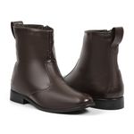 Bota Frio Intenso - Nobre, Couro de Carneiro e com Lã - London Marrom