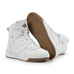 Tênis Feminino Branco, Couro Puro, Frio e Neve - Impermeável e Antiderrapante - Vancouver Branco