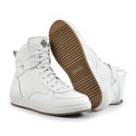 Tênis Masculino Branco - Boots para Inverno e Neve - Lã Interna, Couro Puro - Toronto Branco