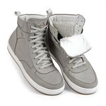 Tênis Masculino - Boots para Inverno e Neve- Lã Interna, em Nobuck - Toronto Cinza