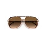 SOLAR RAY BAN BILL 2198 129251 56 - HAVANA SOBRE MARROM TRANSPARENTE