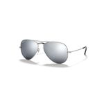 SOLAR RAY BAN AVIADOR LARGE METAL 3025 019/W3 58 (MEDIO) - PRATA