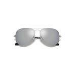 SOLAR RAY BAN AVIADOR LARGE METAL 3025 019/W3 58 (MEDIO) - PRATA