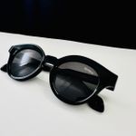 Solar Vermont Preto Acetato Redondo