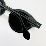 Solar Vermont Preto Acetato Redondo