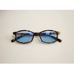 Óculos de Sol Unissex Zyon Tartaruga com Lentes Azuis – Proteção UVA/UVB