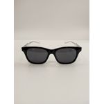 Óculos de Sol Unissex Zyon Preto com Haste Transparente – Proteção UVA/UVB