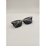 Óculos de Sol Unissex Zyon Preto com Haste Transparente – Proteção UVA/UVB