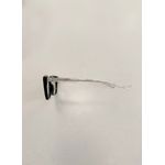 Óculos de Sol Unissex Zyon Preto com Haste Transparente – Proteção UVA/UVB